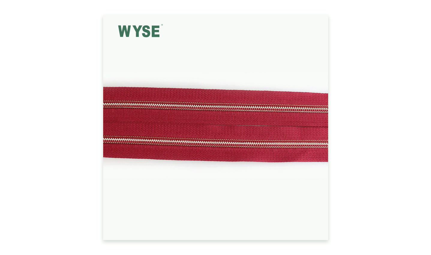 Nylon zipper series-2