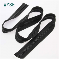 Resin zippers high - end custom puller style for clothing and luggage resin zippers