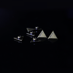 Pyramid taper golden rivet chess piece high body bucket bump nail hexagonal bead metal rivet