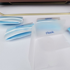 Disposable mask transparent bag a plastic portable mask bag that can prevent virus transmission for doctor or children