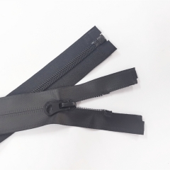 Wholesale Custom NO.5 NO.3 pvc purse zipper waterproof open-end invisible Nylon zipper hoodie with lock for women dress bags