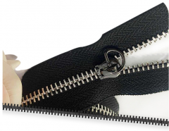 Customized #5#8 Normal metal zipper two way open-end zipper high-quality color zipper for clothing manufacturing