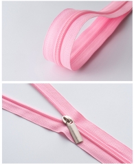 WYSE nylon zipper long chain Wholesale Factory Price Nylon Coil Zipper Long Chain for bags zippers