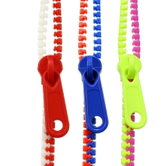 New Fancy Eco-friendly 5# Resin zipper Bracelet Halloween bracelet decorations for Children