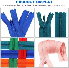 Nylon Invisible Zippers Colorful Sewing Invisible Zippers for Bags Clothes Sewing Crafts