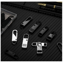 Wholesale Custom High Quality Fashion Detachable Metal and Rope Zipper Pull used for #3 #5 #8 #10 Zipper