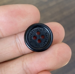 Button Free Sample Thousands of Style Stock Custom 4 Holes Sewing Resin Button for Clothing