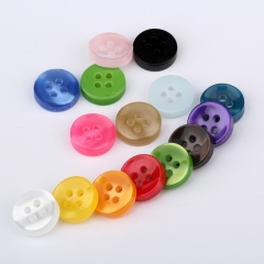 High Quality Resin Button for Shirt 4 holes Clothes Buttons 18L buttons for Clothing