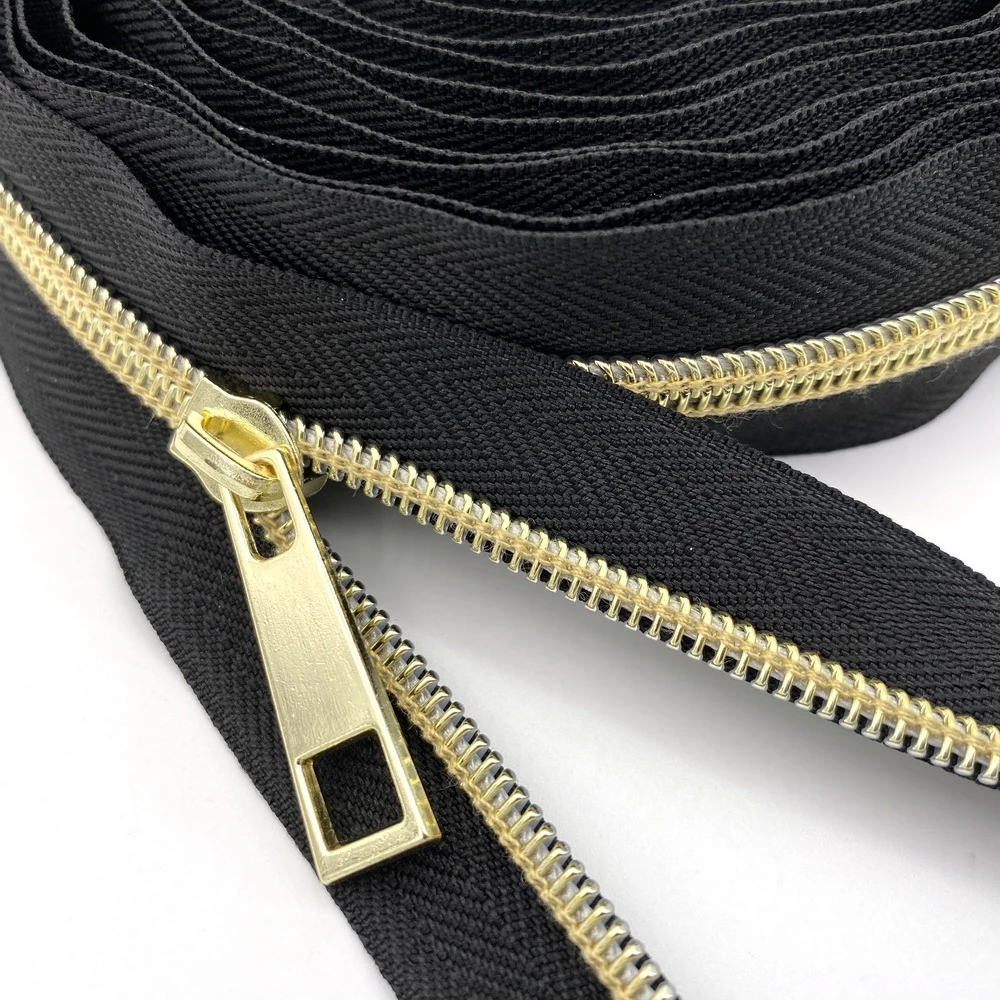 #5 5 Meter Nylon Zipper Roll with 10pcs Zipper Sliders for Bag,Coat,Luggage and other sewing project