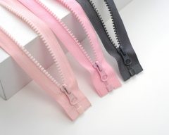 support special customization resin opening zipper in any color specification